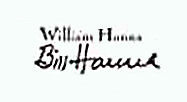 William  Hanna signature
