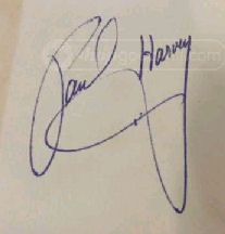 Paul  Harvey signature