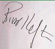 Richard  Hefter signature
