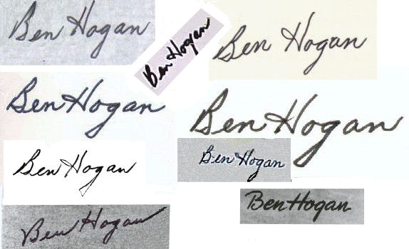 Ben  Hogan signature
