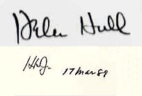Helen  Hull signature