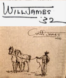 Will  James signature