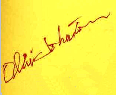 Ollie  Johnston signature
