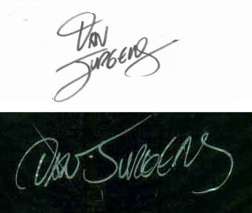 Dan  Jurgens signature