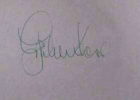 Graham  Kerr signature