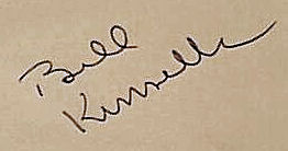 W. P.  Kinsella signature