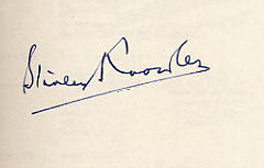 Stanley  Knowles signature