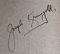 Joseph  Krumgold signature