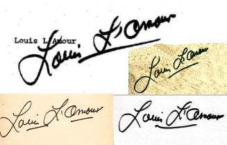 Louis  L'Amour signature