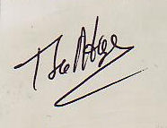 Tim  LaHaye signature