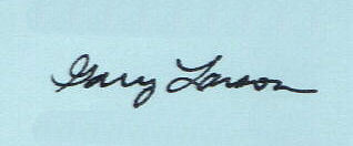 Gary  Larson signature