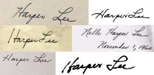 Harper  Lee signature