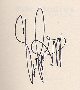 Eric  Lindros signature