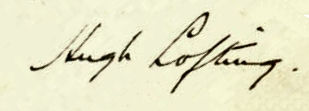 Hugh  Lofting signature