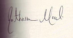 Catherine  Macaulay signature
