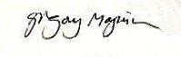 Gregory  Maguire signature