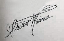 Steven  Maines signature