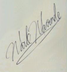 Mark  Maronde signature