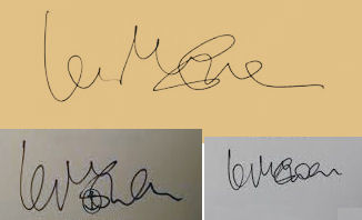 Ian  McEwan signature
