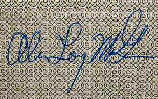 Alan Loy  McGinnis signature