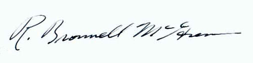 R. Brownell  McGrew signature