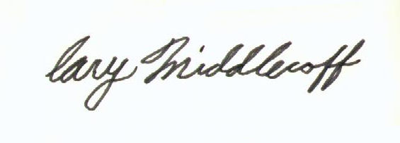 Cary  Middlecoff signature