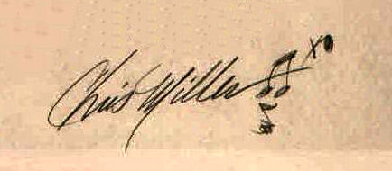 Chris  Miller signature