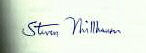 Steven  Millhauser signature