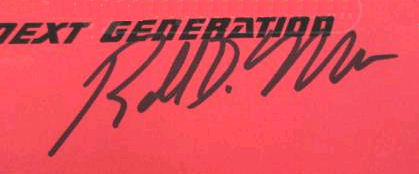 Ronald D.  Moore signature