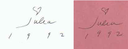 Julia  Noonan signature