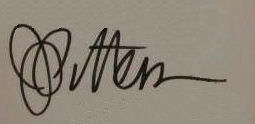 James  Patterson signature