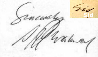 S. J.  Perelman signature