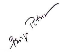 George  Peters signature