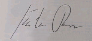 Felice  Picano signature