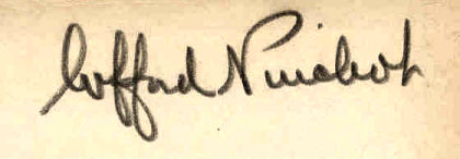 Gifford  Pinchot signature