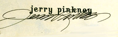 Jerry  Pinkney signature