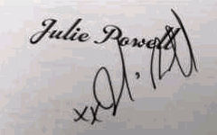Julie  Powell signature
