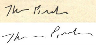 Thomas  Pynchon signature
