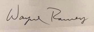 Wayne  Ranney signature