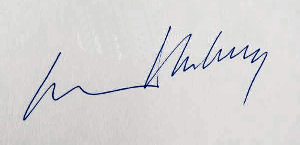 Harrison E.  Salisbury signature
