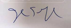 John  Sandford signature