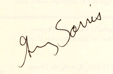 Greg  Sarris signature