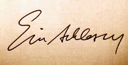 Eric  Schlosser signature