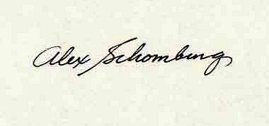 Alex  Schomburg signature