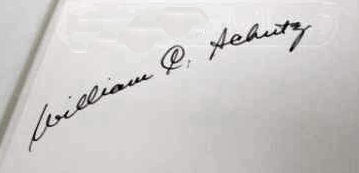 William C.  Schutz signature