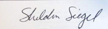 Sheldon  Siegel signature