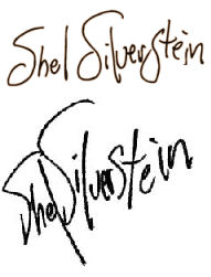 Shel  Silverstein signature