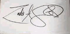 Zadie  Smith signature