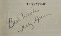 Terry  Spear signature