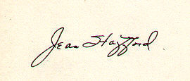 Jean  Stafford signature